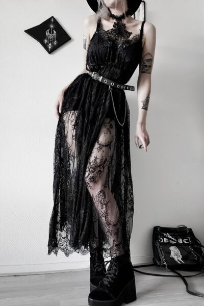 Romantisches Emo-Kleid