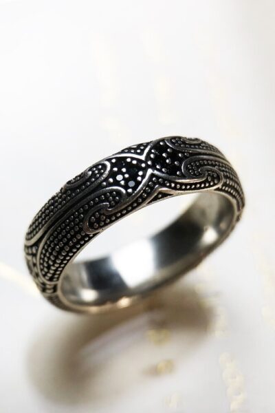 Emo Silber Ring