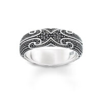 Emo Silber Ring