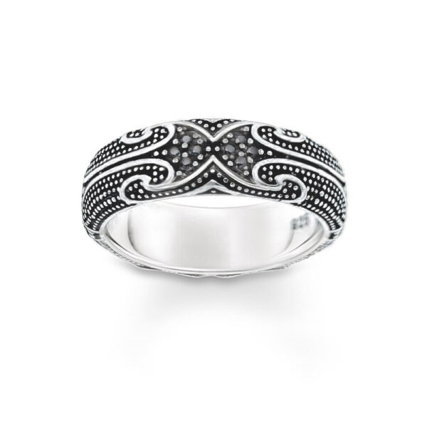 Emo Silber Ring