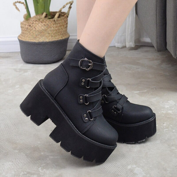 Emo Gothic Stiefel