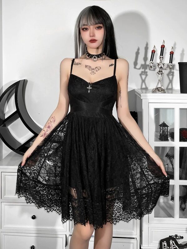 Emo langes Ballkleid