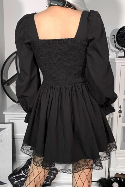 Emo corset dress