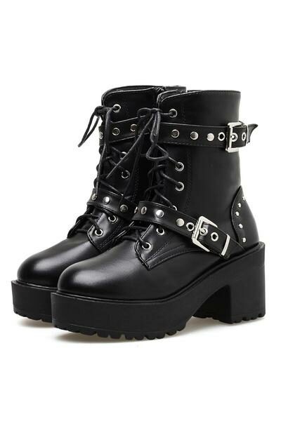 Punk-Emo-Stiefel