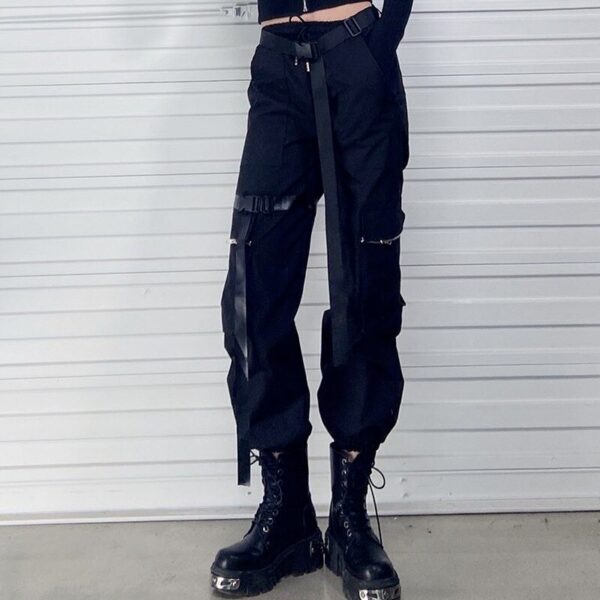 Cargo emo goth pants Frauen