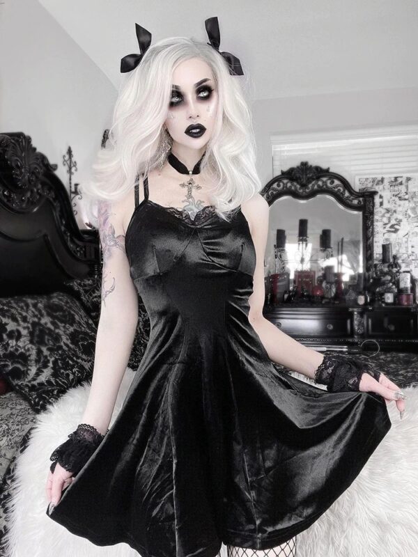 Emo Gothic Kleid