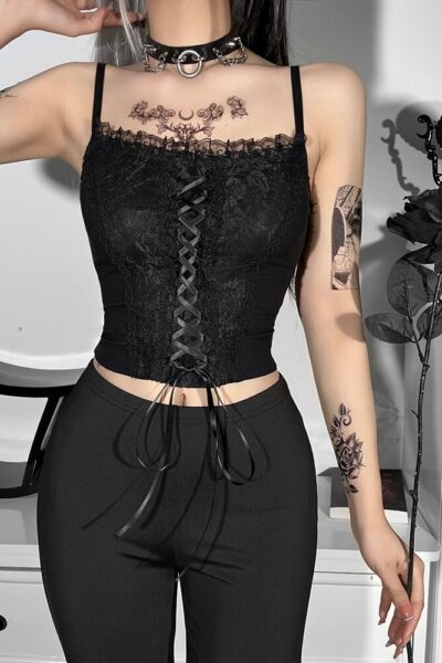 Gothic Crop Top