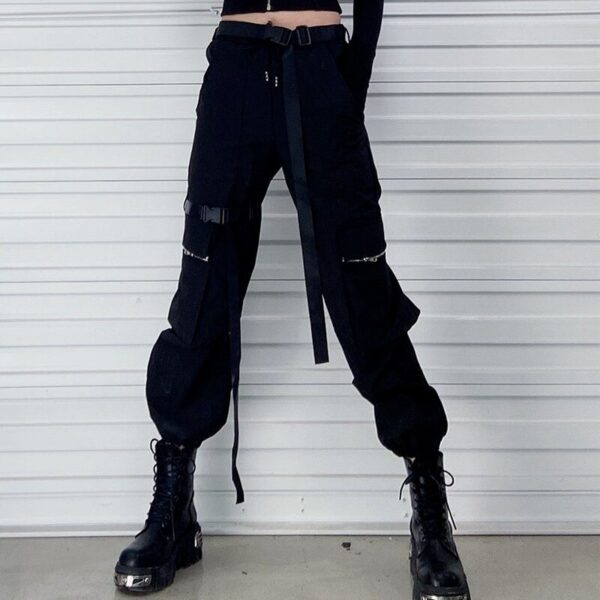 Cargo emo goth pants Frauen