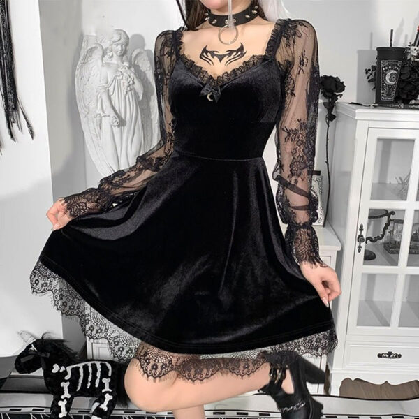 Emo Gothic Kleid