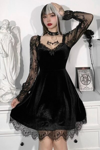 Emo Gothic Kleid