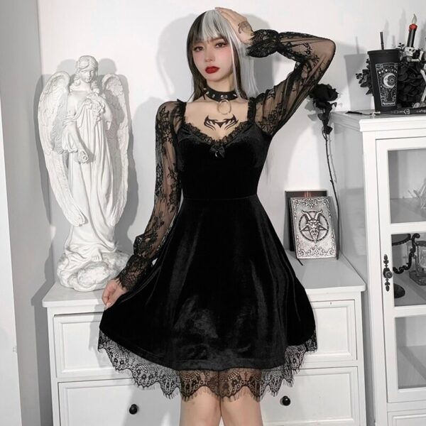 Emo Gothic Kleid