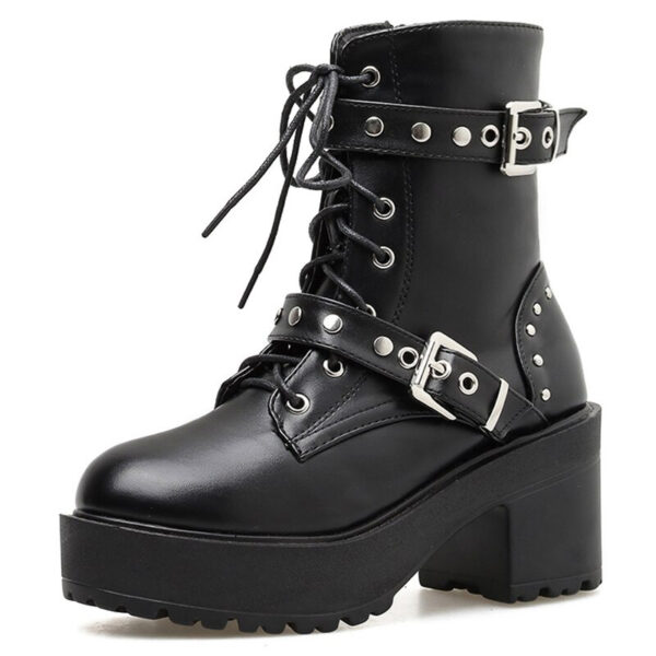 Punk-Emo-Stiefel