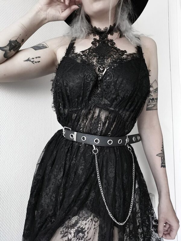 Romantisches Emo-Kleid